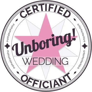 Certified Unboring! Wedding Officiant